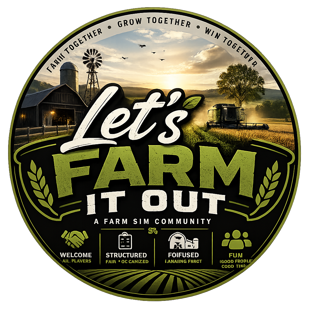 Let's Farm It Out logo